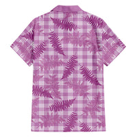 Pink Palaka Hawaii Palapalai Hawaiian Shirt Hawaiian Fern LT14 - Polynesian Pride