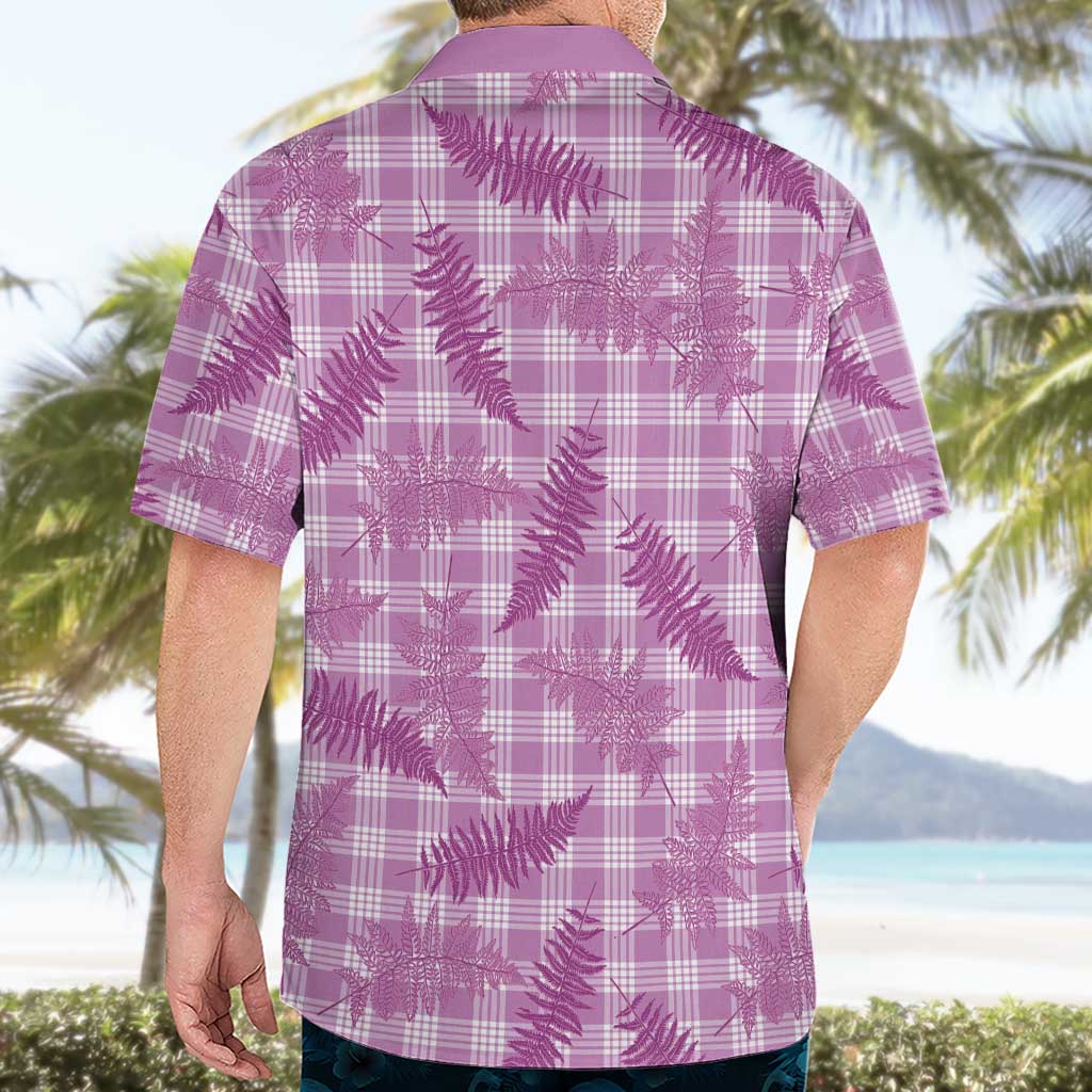 Pink Palaka Hawaii Palapalai Hawaiian Shirt Hawaiian Fern LT14 - Polynesian Pride