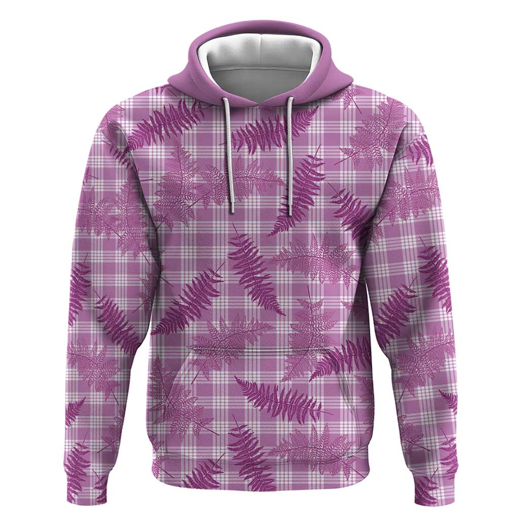 Pink Palaka Hawaii Palapalai Hoodie Hawaiian Fern LT14 Pullover Hoodie Pink - Polynesian Pride