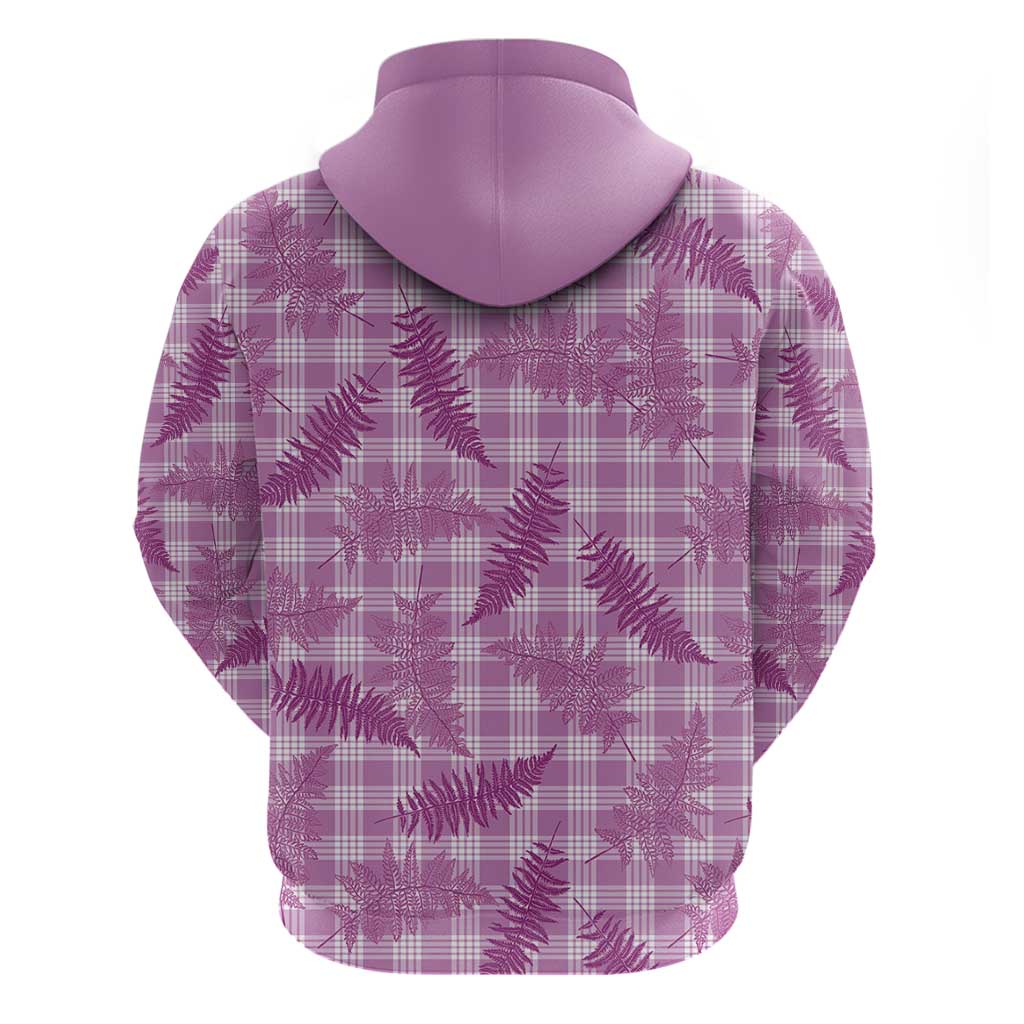 Pink Palaka Hawaii Palapalai Hoodie Hawaiian Fern LT14 - Polynesian Pride
