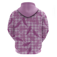 Pink Palaka Hawaii Palapalai Hoodie Hawaiian Fern LT14 - Polynesian Pride