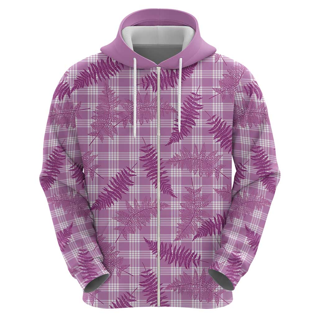 Pink Palaka Hawaii Palapalai Hoodie Hawaiian Fern LT14 - Polynesian Pride