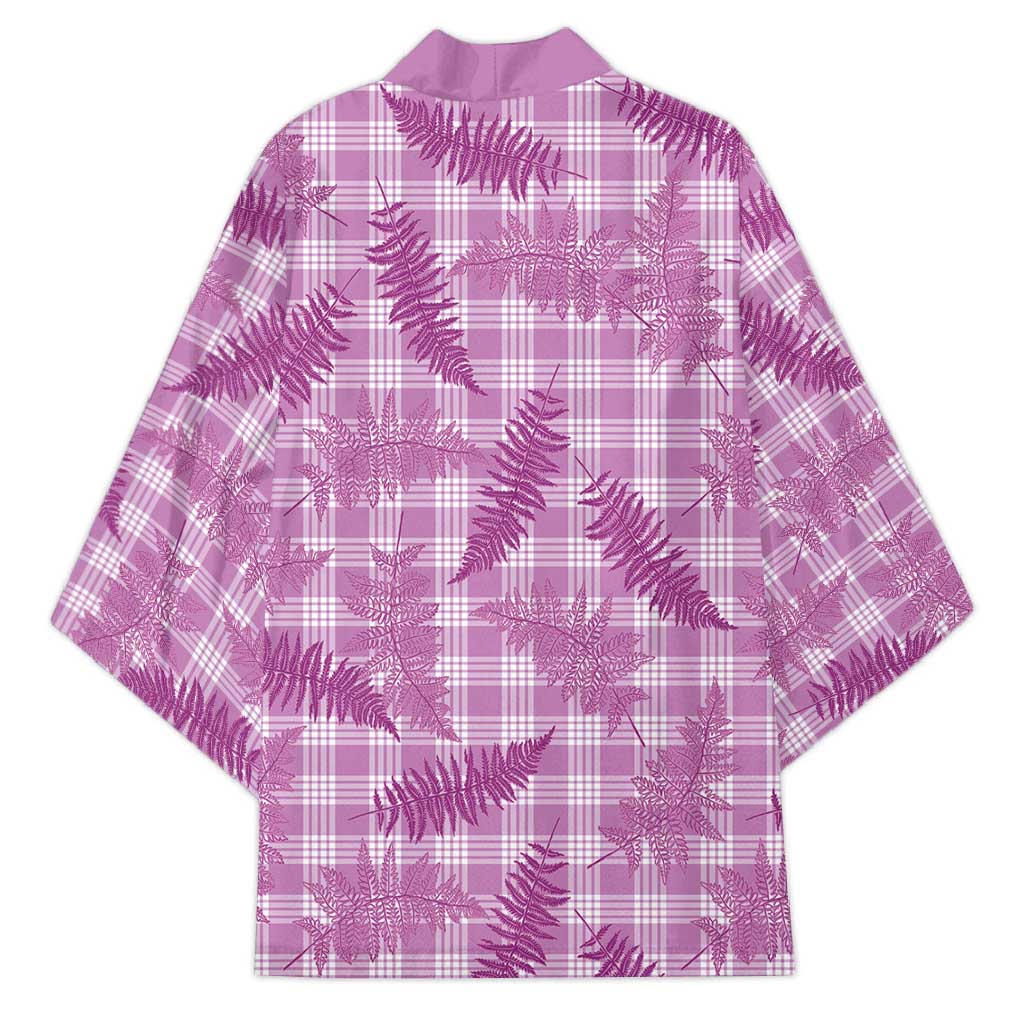 Pink Palaka Hawaii Palapalai Kimono Hawaiian Fern LT14 - Polynesian Pride
