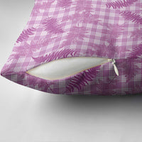 Pink Palaka Hawaii Palapalai Pillow Cover Hawaiian Fern LT14 - Polynesian Pride