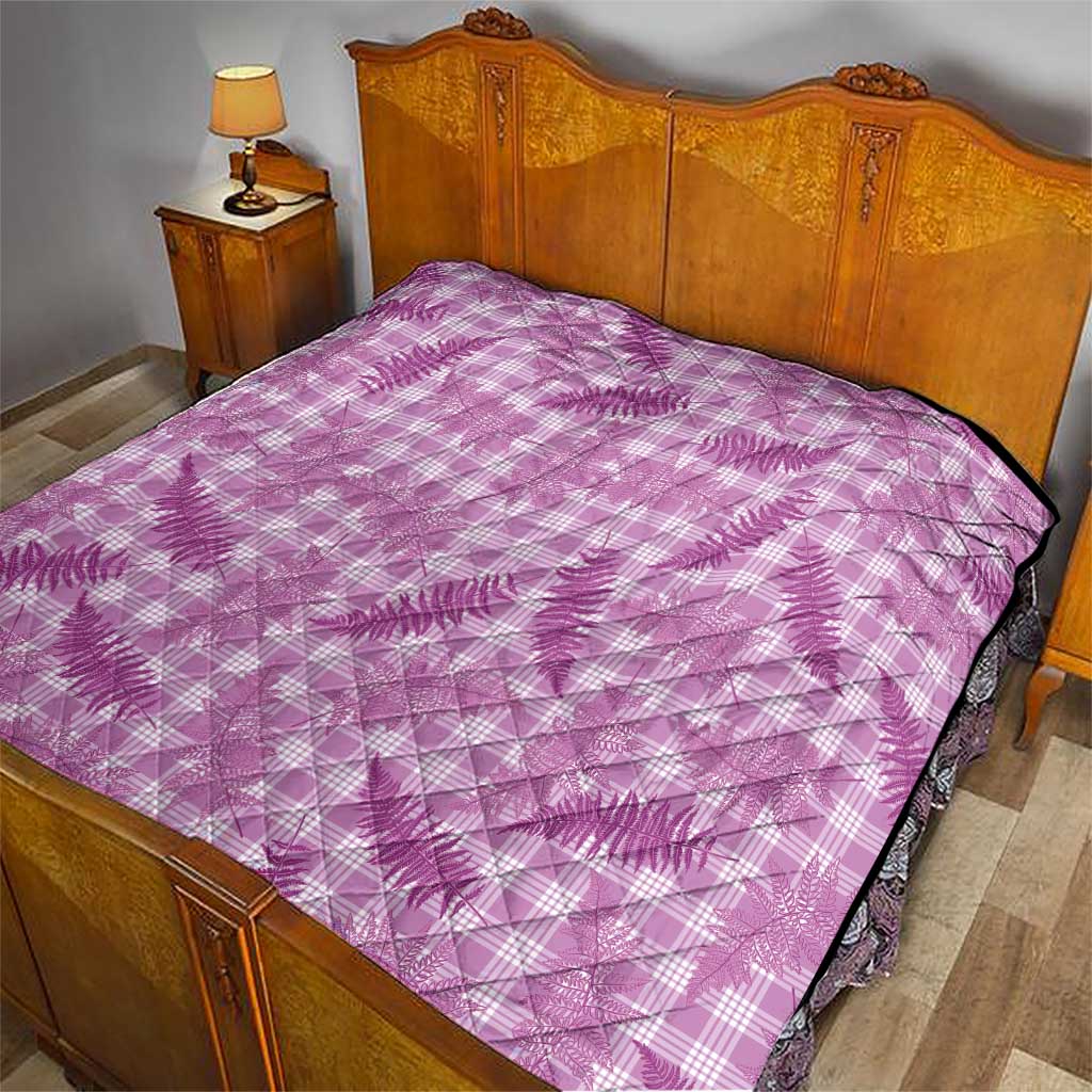 Pink Palaka Hawaii Palapalai Quilt Hawaiian Fern LT14 - Polynesian Pride