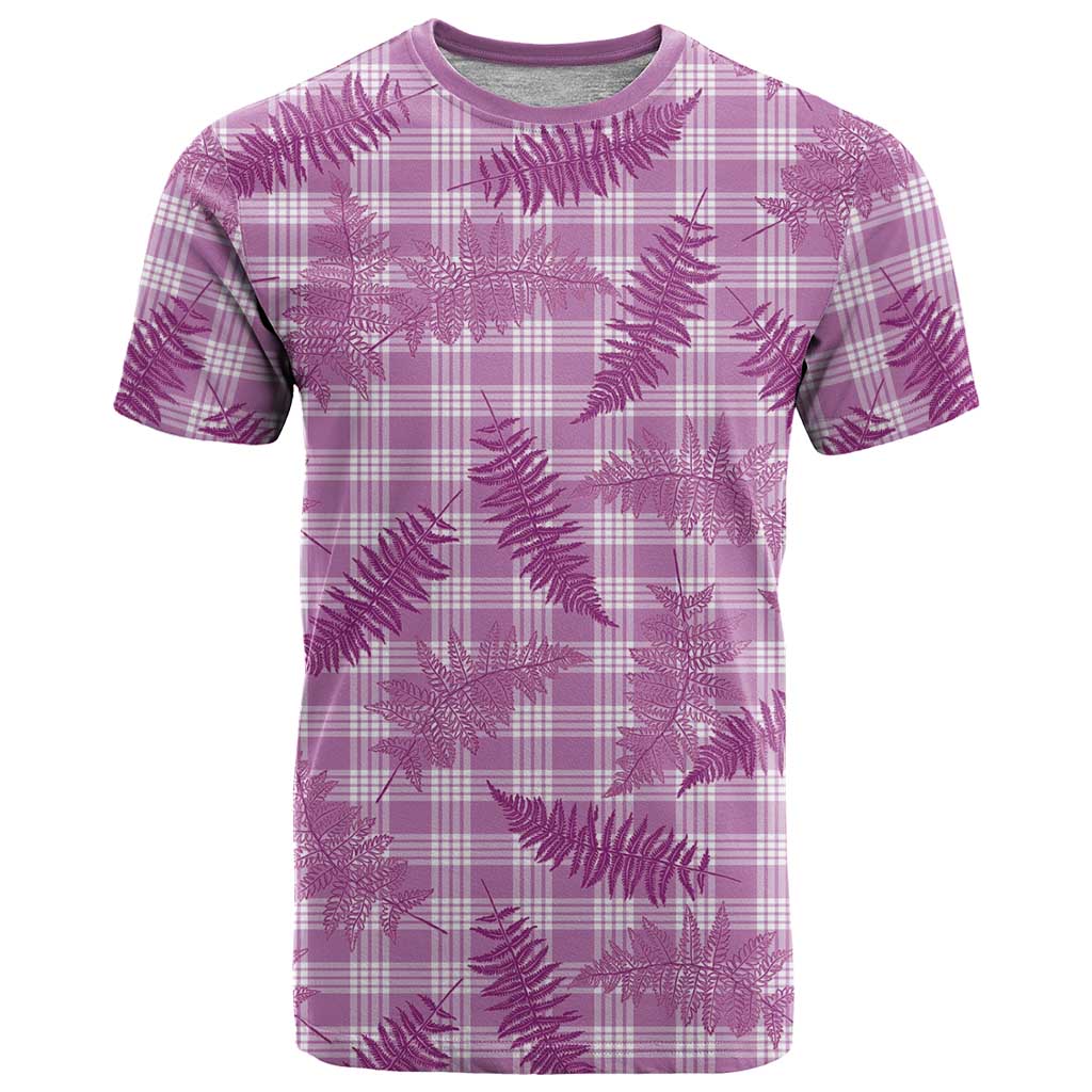 Pink Palaka Hawaii Palapalai T Shirt Hawaiian Fern LT14 Pink - Polynesian Pride