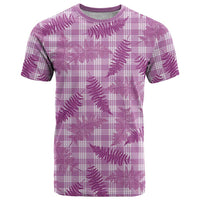 Pink Palaka Hawaii Palapalai T Shirt Hawaiian Fern LT14 Pink - Polynesian Pride