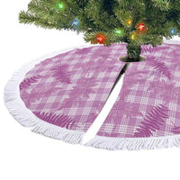 Pink Palaka Hawaii Palapalai Tree Skirt Hawaiian Fern LT14 - Polynesian Pride