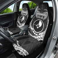 FSM Yap Day Car Seat Cover 2025 Wa'ab Micronesia Black Color
