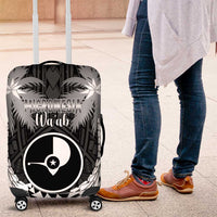 FSM Yap Day Luggage Cover 2025 Wa'ab Micronesia Black Color