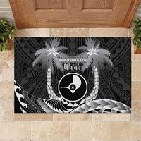 FSM Yap Day Rubber Doormat 2025 Wa'ab Micronesia Black Color