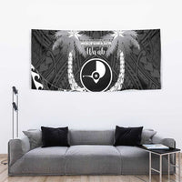 FSM Yap Day Tapestry 2025 Wa'ab Micronesia Black Color