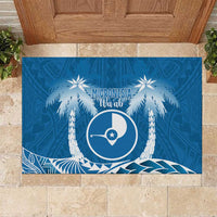 FSM Yap Day Rubber Doormat 2025 Wa'ab Micronesia Flag Color