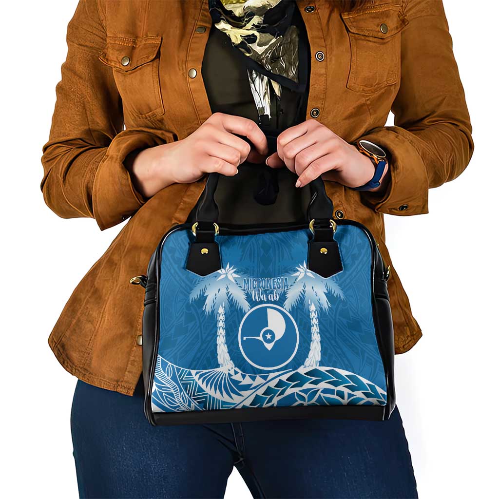 FSM Yap Day Shoulder Handbag 2025 Wa'ab Micronesia Flag Color