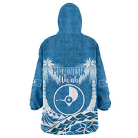 FSM Yap Day Wearable Blanket Hoodie 2025 Wa'ab Micronesia Flag Color
