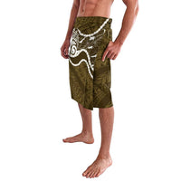 Aloha Hawaii Kalo Pikake Lei Lavalava Chest Tattoo Gold Hawaiian Pattern