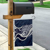 Aloha Hawaii Kalo Pikake Lei Garden Flag Chest Tattoo Oxford Blue Hawaiian Pattern