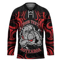 Aotearoa Bulldog Hockey Jersey NZ Maori Tattoo - Polynesian Pride