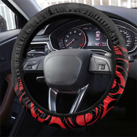 Aotearoa Bulldog Steering Wheel Cover NZ Maori Tattoo