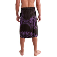 Purple Aloha Hawaii Lavalava Snorkeling With Sea Turtle Polynesian Pattern