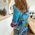 Hawaii Snorkeling Honu Turtle Women Casual Shirt Under The Ocean Vibes
