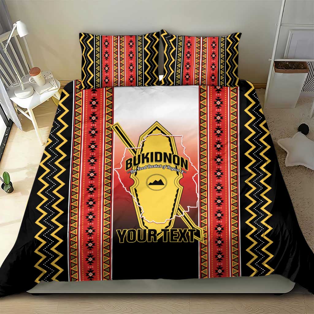 Personalised Bukidnon Philippines Bedding Set The Food Basket of Region X