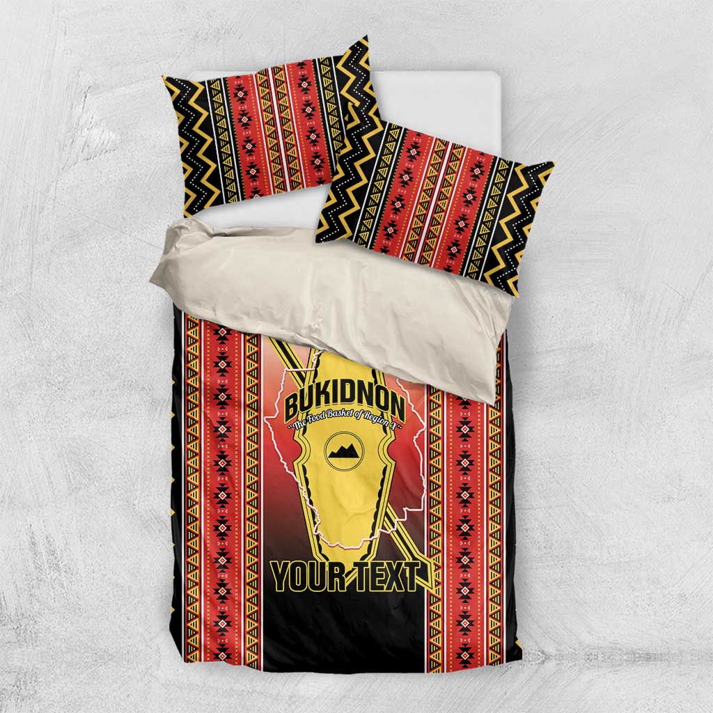 Personalised Bukidnon Philippines Bedding Set The Food Basket of Region X