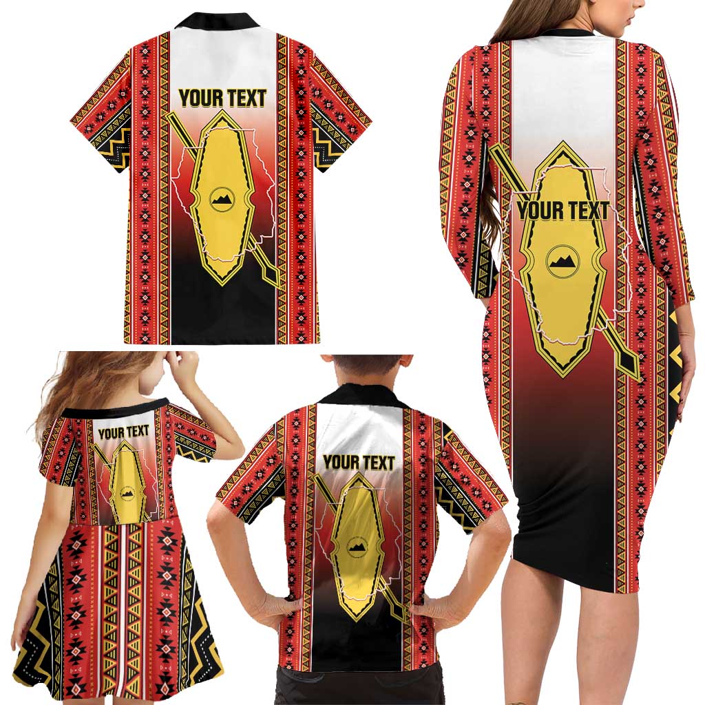 Personalised Bukidnon Philippines Family Matching Long Sleeve Bodycon Dress and Hawaiian Shirt The Food Basket of Region X