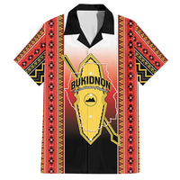 Personalised Bukidnon Philippines Family Matching Summer Maxi Dress and Hawaiian Shirt The Food Basket of Region X