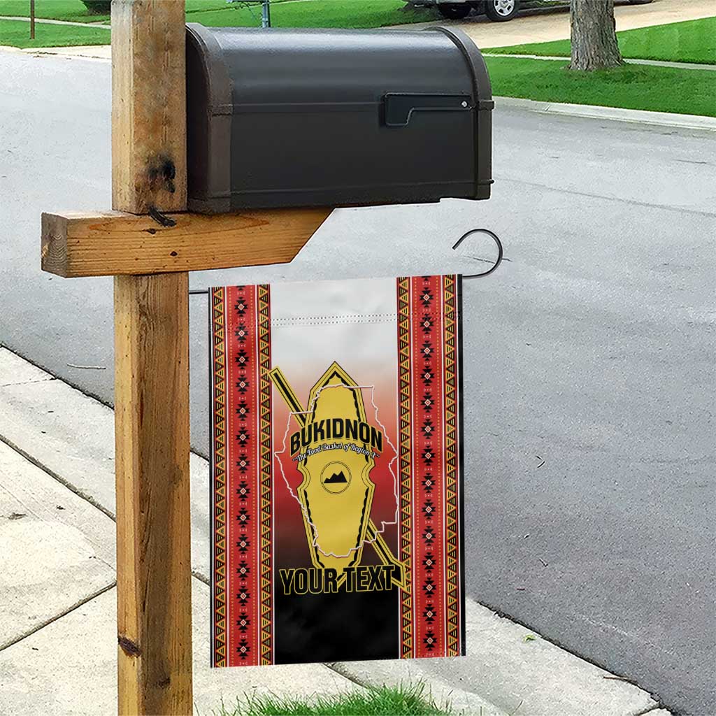 Personalised Bukidnon Philippines Garden Flag The Food Basket of Region X