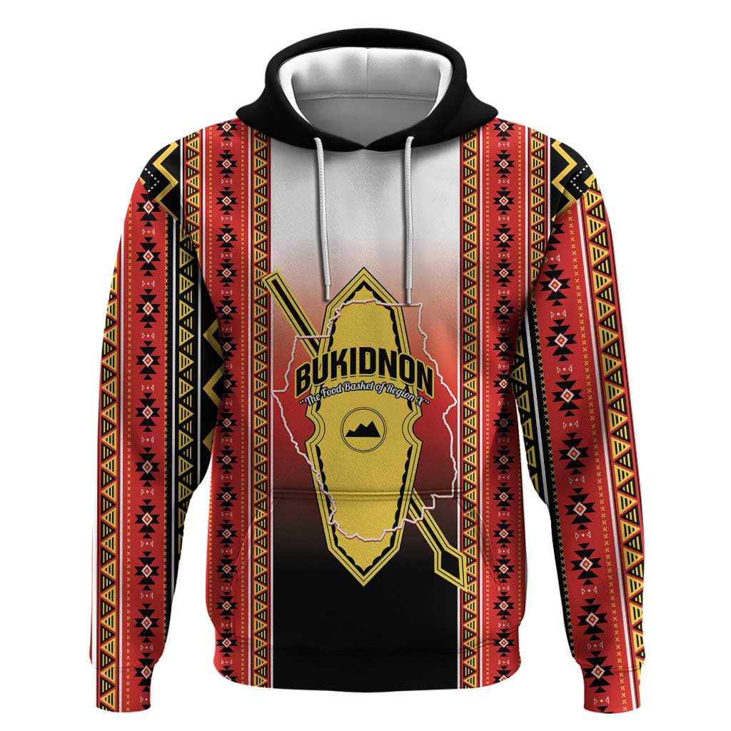 Personalised Bukidnon Philippines Hoodie The Food Basket of Region X