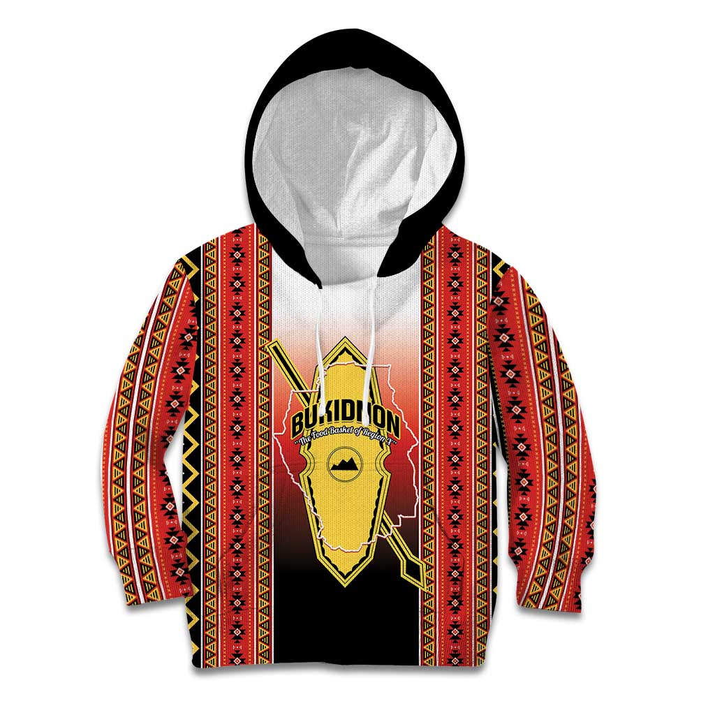 Personalised Bukidnon Philippines Kid Hoodie The Food Basket of Region X
