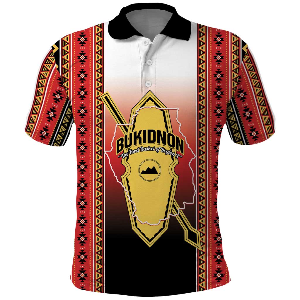 Personalised Bukidnon Philippines Polo Shirt The Food Basket of Region X