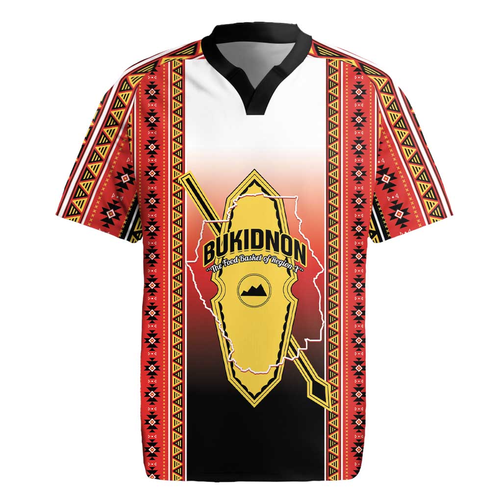 Personalised Bukidnon Philippines Rugby Jersey The Food Basket of Region X
