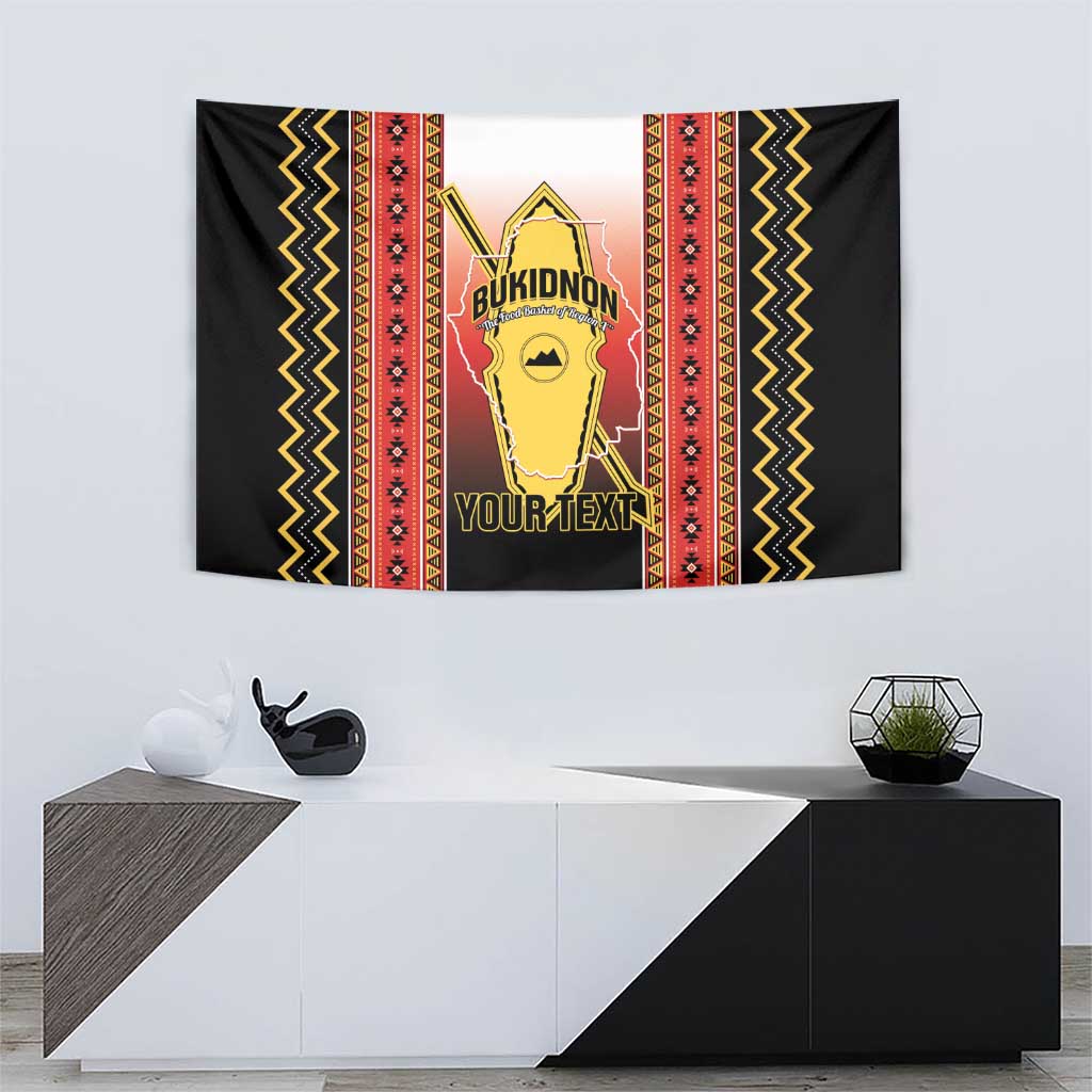 Personalised Bukidnon Philippines Tapestry The Food Basket of Region X