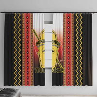Personalised Bukidnon Philippines Window Curtain The Food Basket of Region X