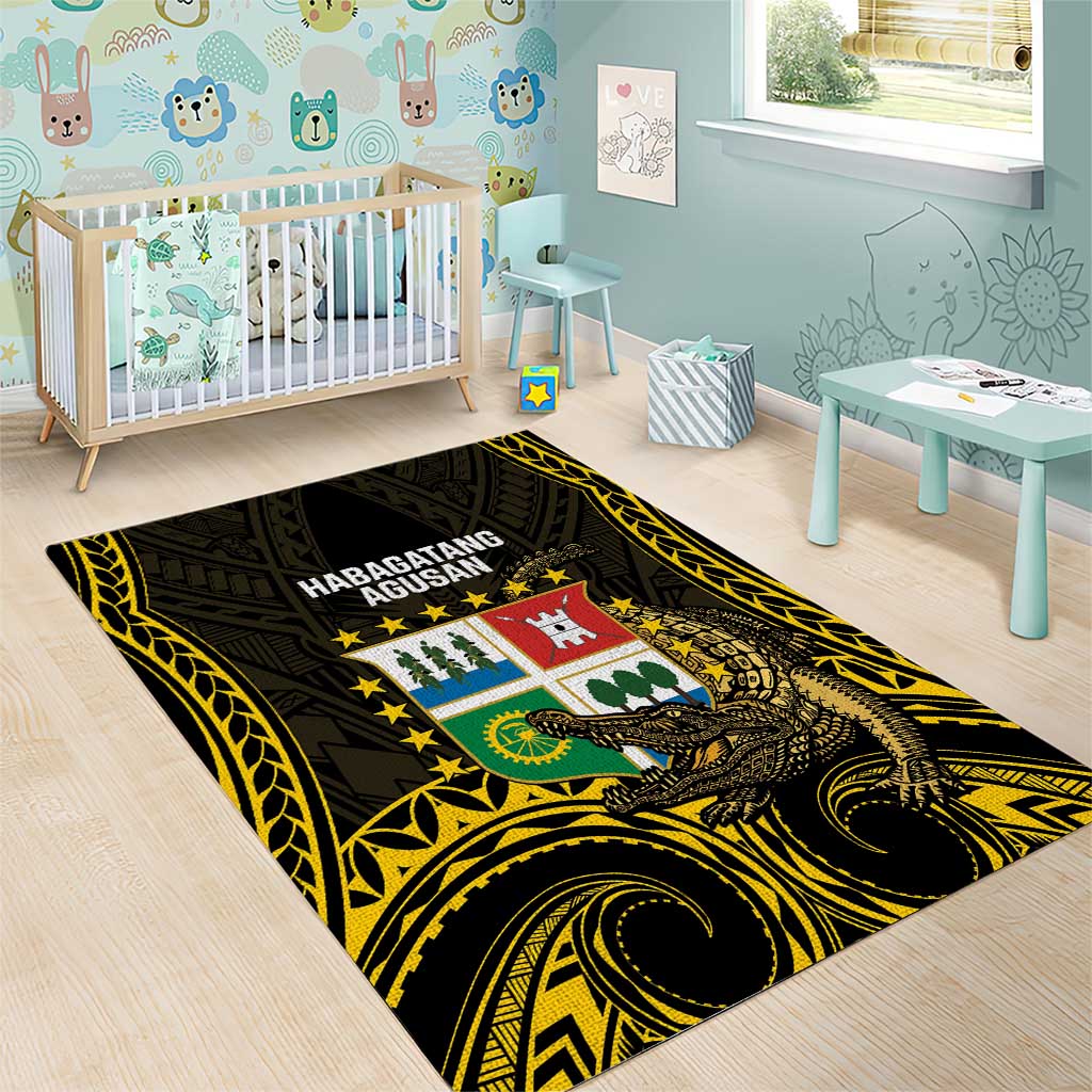 Agusan del Sur Philippines Area Rug Habagatang Agusan Lolong