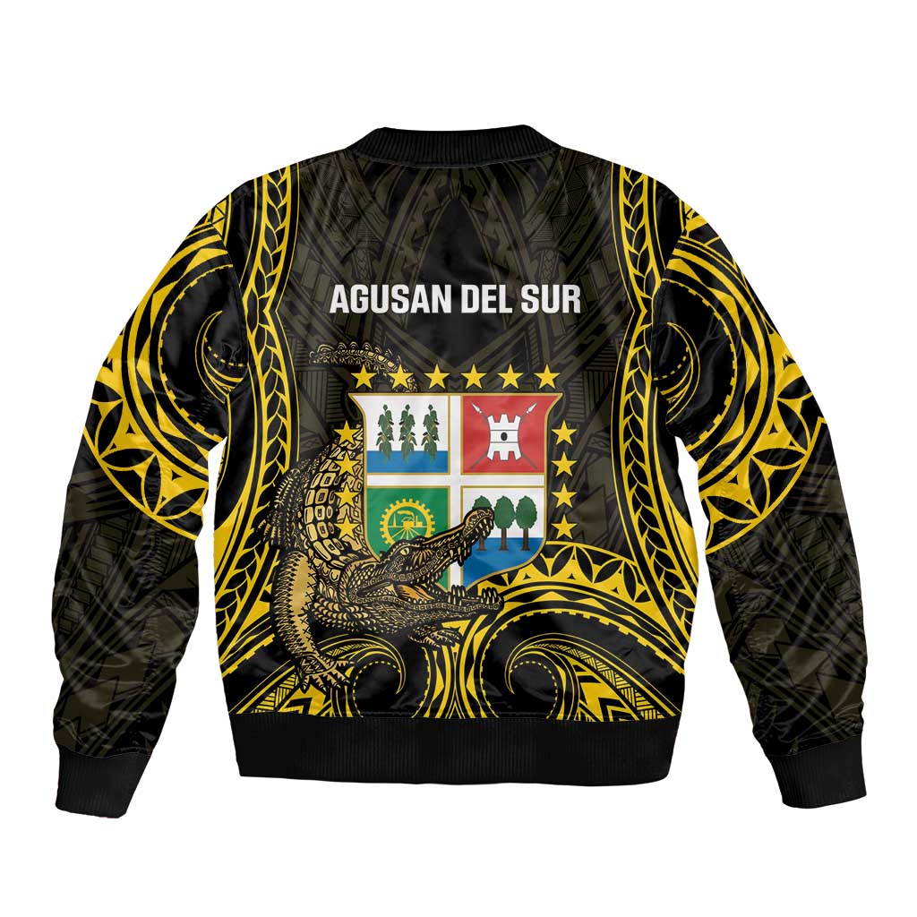Agusan del Sur Philippines Bomber Jacket Habagatang Agusan Lolong