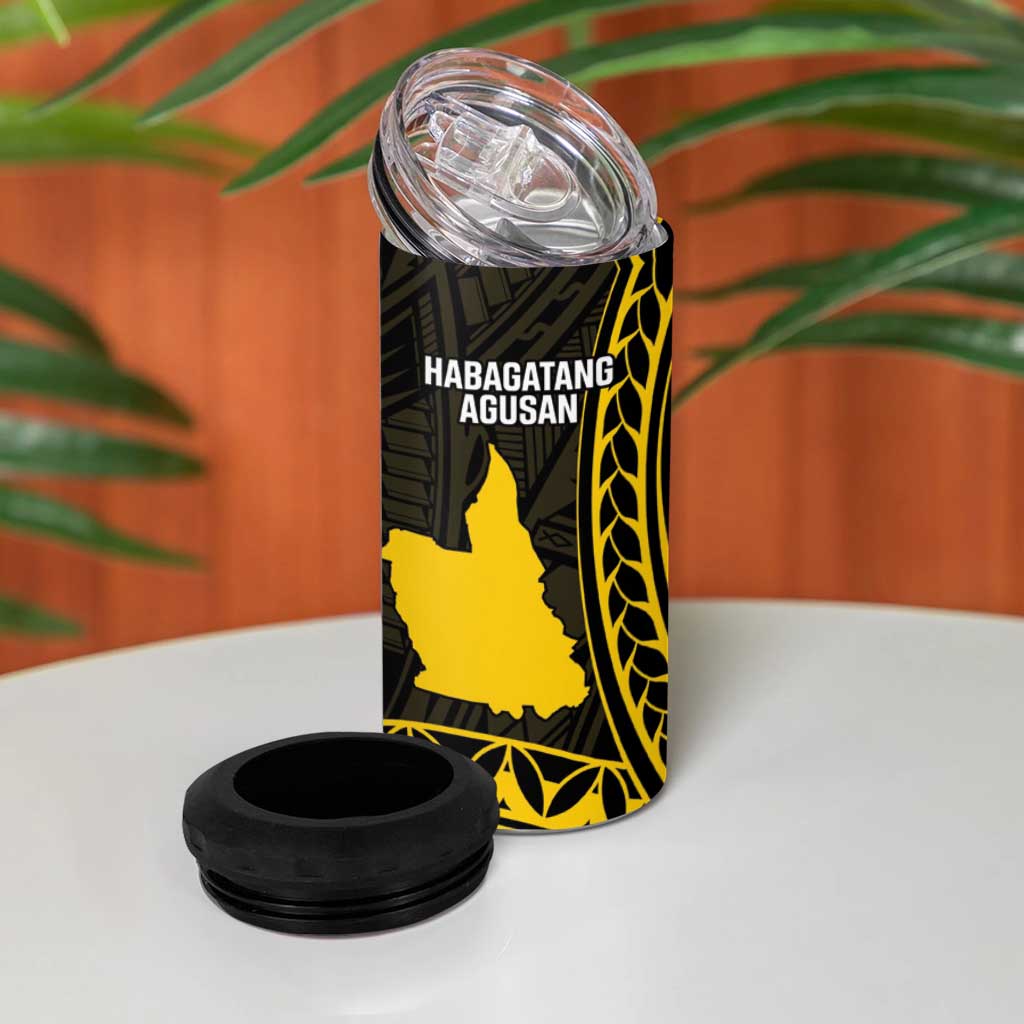 Agusan del Sur Philippines 4 in 1 Can Cooler Tumbler Habagatang Agusan Lolong