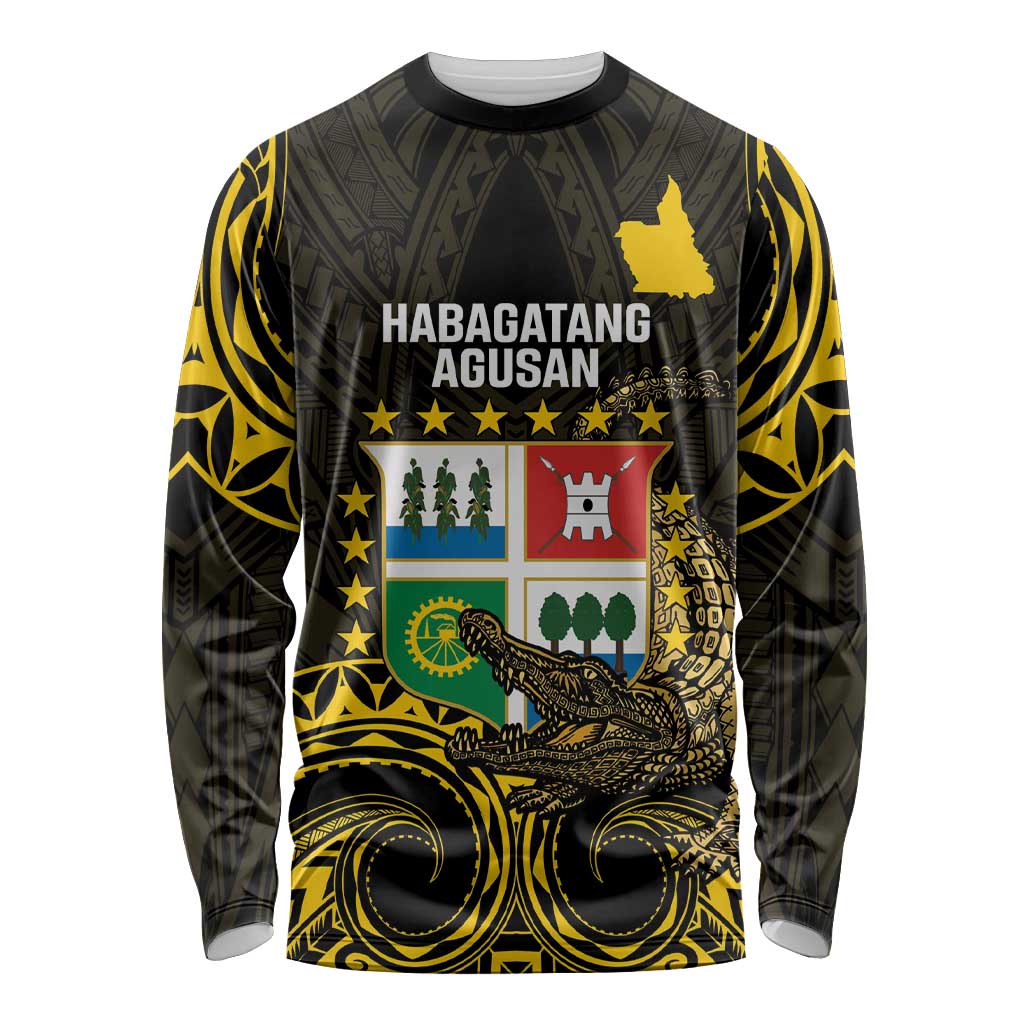 Agusan del Sur Philippines Long Sleeve Shirt Habagatang Agusan Lolong