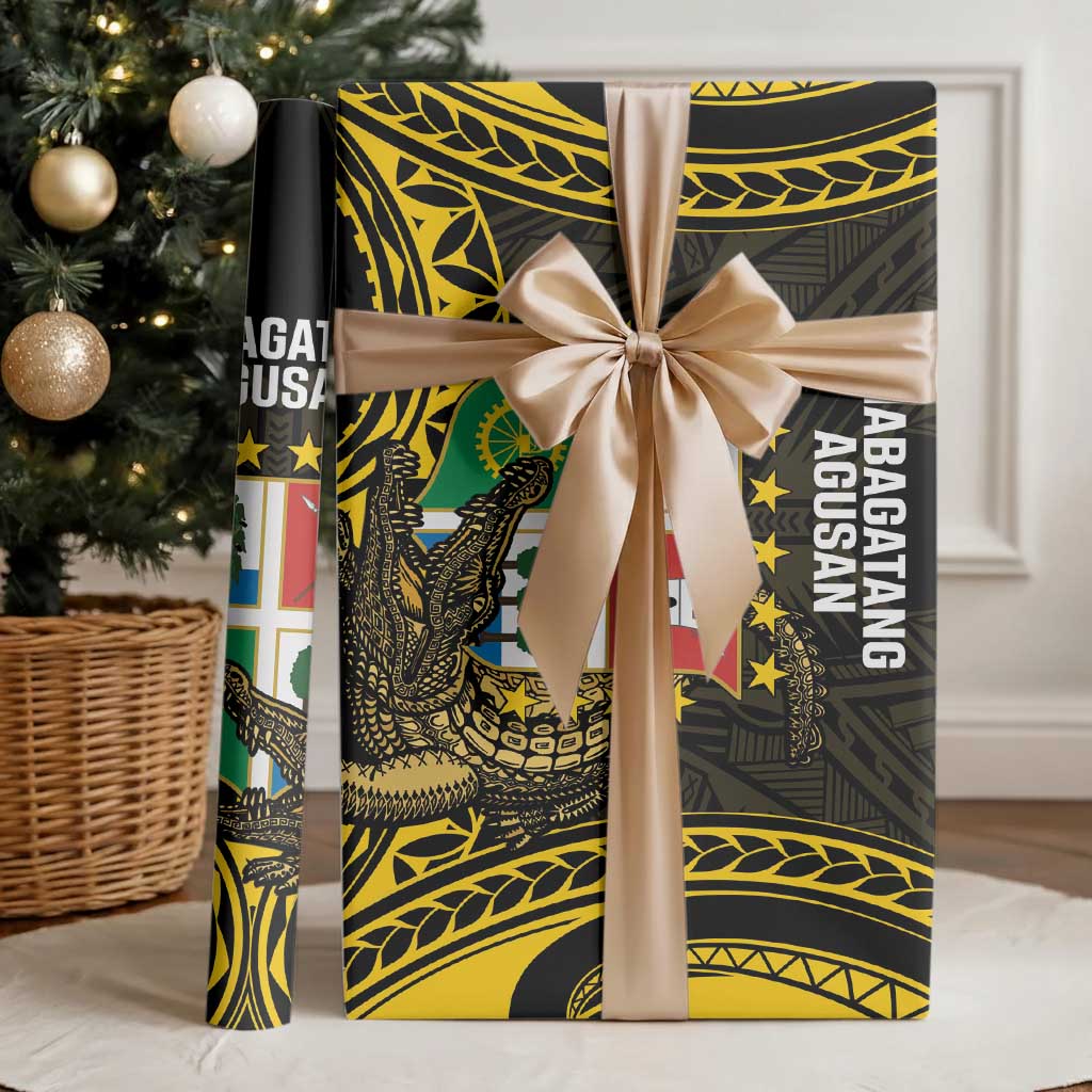 Agusan del Sur Philippines Wrapping Paper Habagatang Agusan Lolong - Polynesian Pride