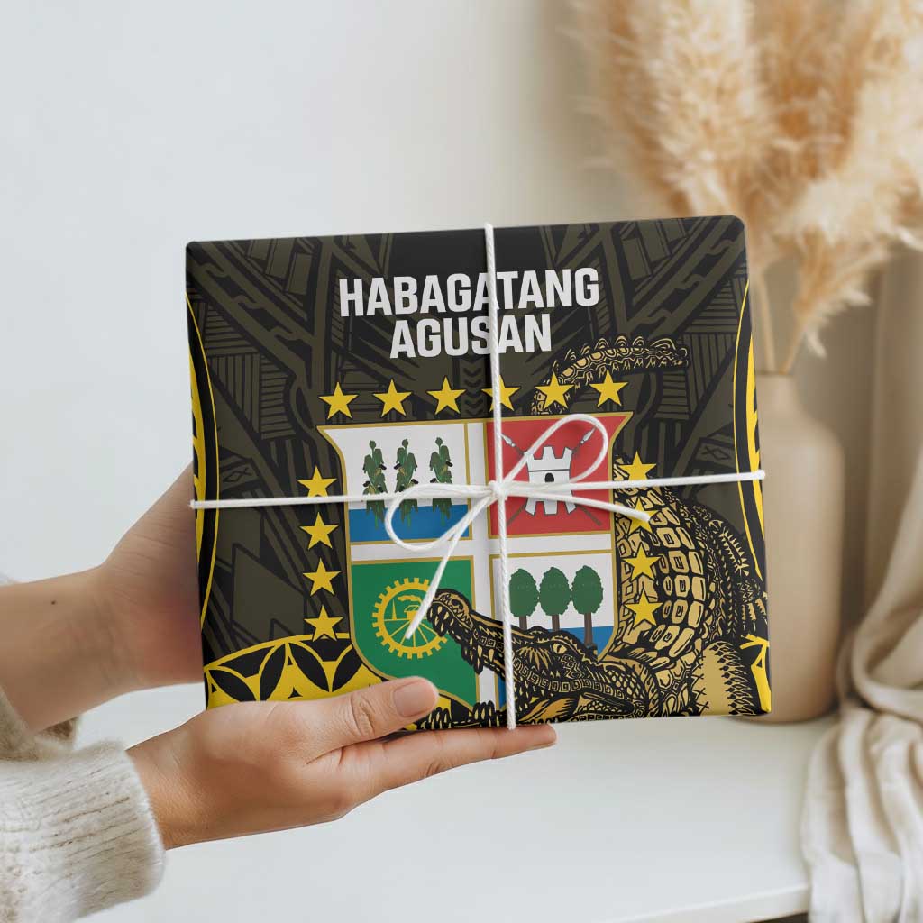 Agusan del Sur Philippines Wrapping Paper Habagatang Agusan Lolong - Polynesian Pride