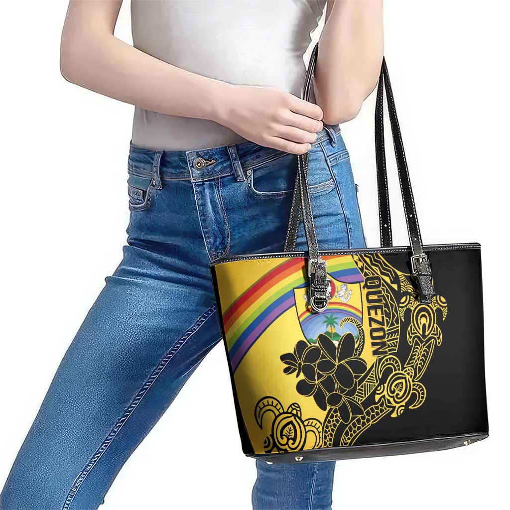 Quezon Province Leather Tote Bag Cocolandia Philippines Turtle