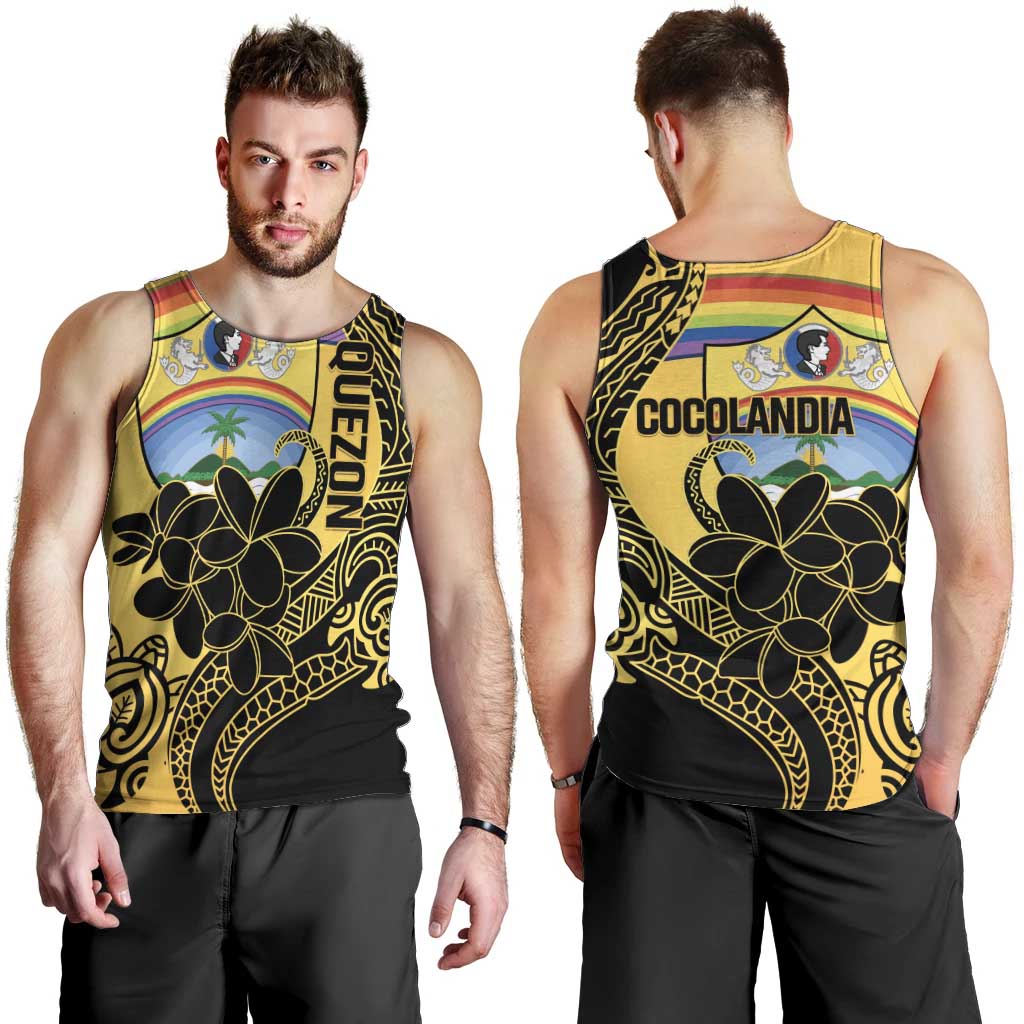 Quezon Province Men Tank Top Cocolandia Philippines Turtle