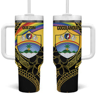 Quezon Province Tumbler With Handle Cocolandia Philippines Turtle