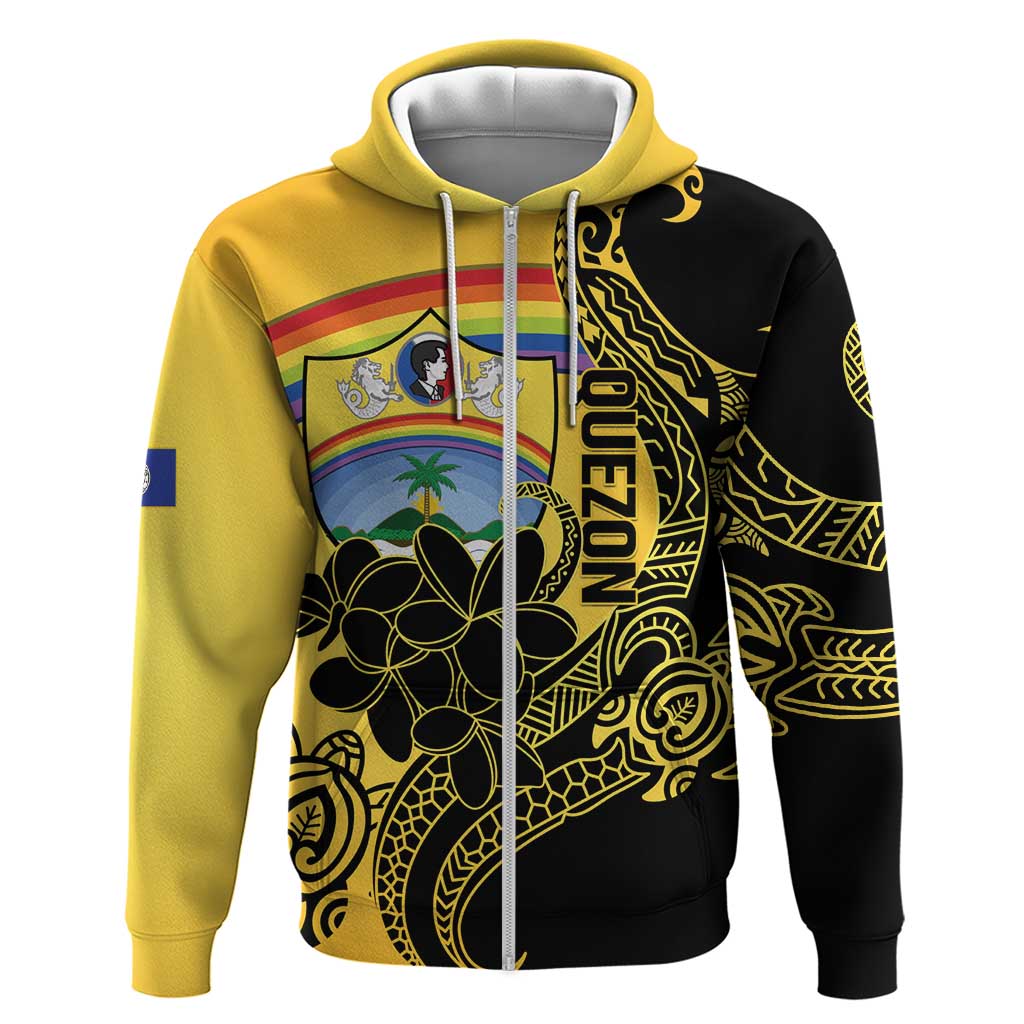 Quezon Province Zip Hoodie Cocolandia Philippines Turtle