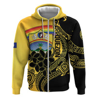 Quezon Province Zip Hoodie Cocolandia Philippines Turtle