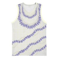 Hawaii Honohono Palaka Motifs Basketball Jersey Hawaiian Orchid Lei