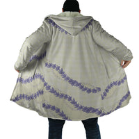 Hawaii Honohono Palaka Motifs Cloak Hawaiian Orchid Lei