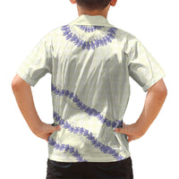 Hawaii Honohono Palaka Motifs Hawaiian Shirt Hawaiian Orchid Lei